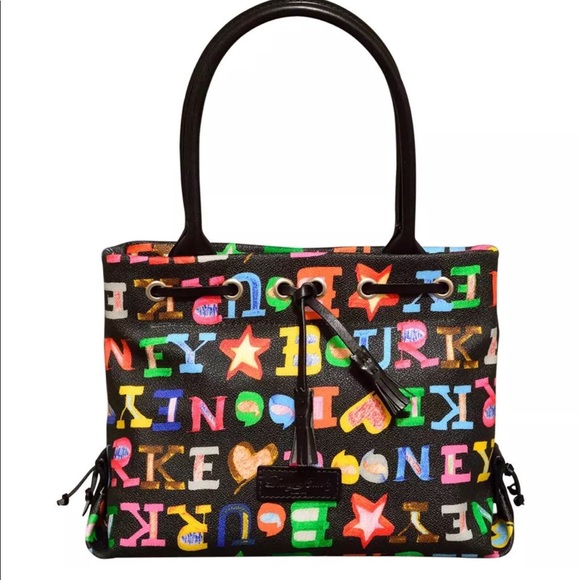 Dooney & Bourke Handbags - Dooney & Bourke Tassle Tote Bag